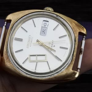Vintage King Seiko Hi Beat with Gold Medal 5626 7070  Men  Hand Winding  Japan Round Shape 40mm
