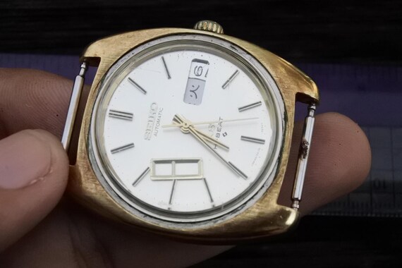 Vintage King Seiko Hi Beat With Gold Medal 5626 7070 Men