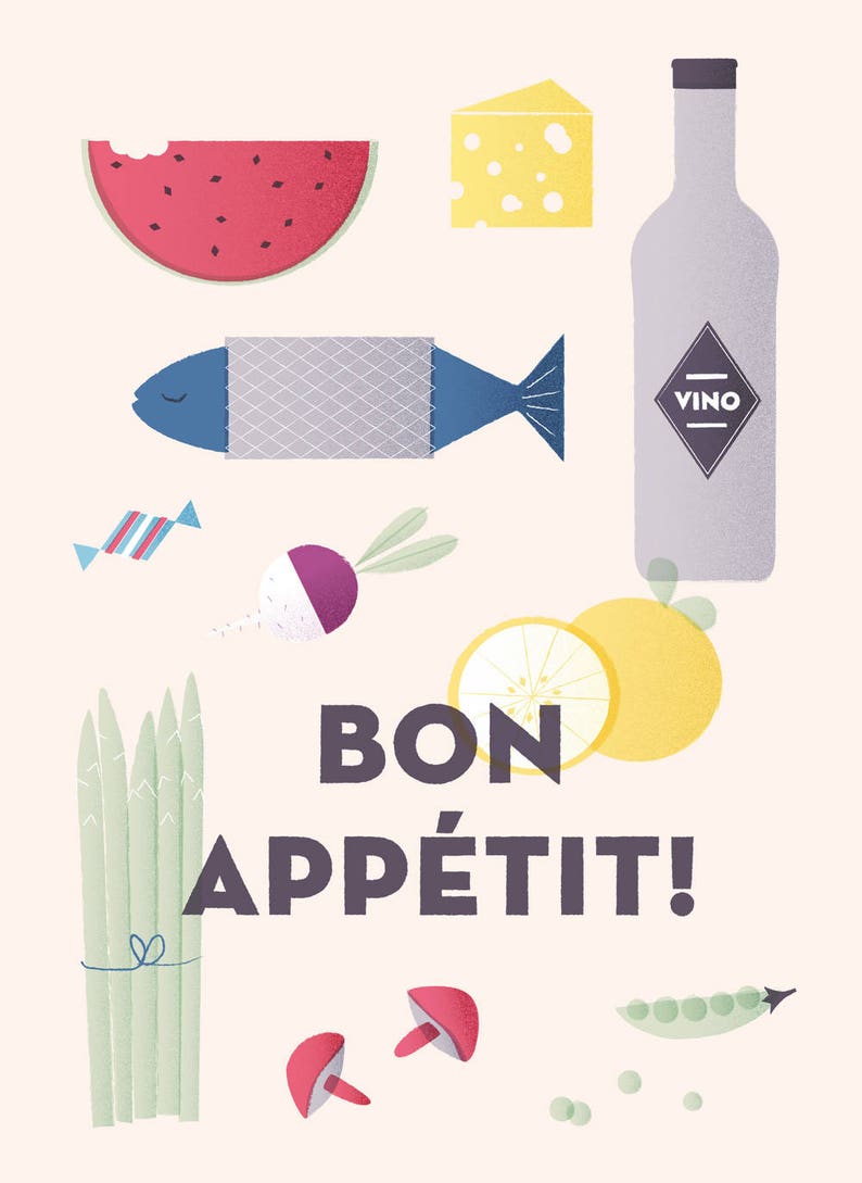 Print Bon Appétit image 3