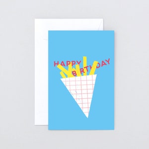Klappkarte »Happy Pommes«