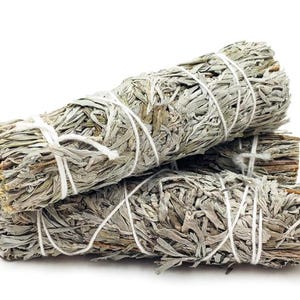 Blue Sage Smudge Sticks approx 3-4&quot;