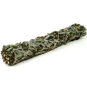 Black Sage Smudge Wand ~ smudge stick ~ mugwort
