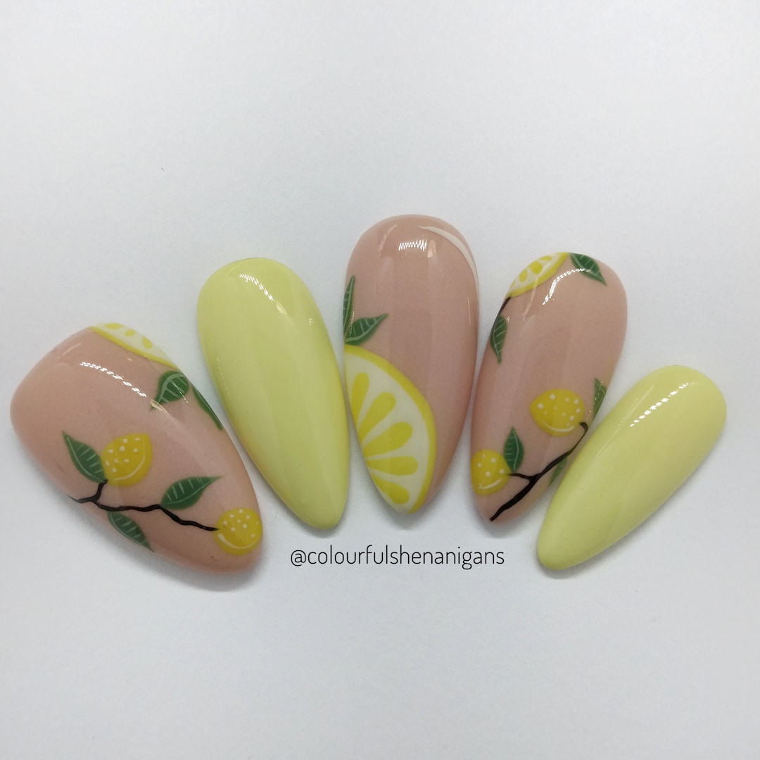 lemon nails