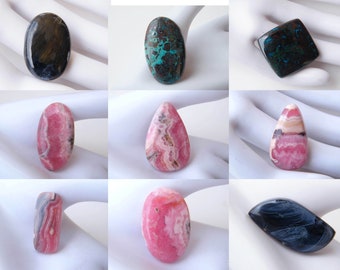 Gift Malachite Cabochon 94.5 Ct Natural Chrysocolla Malachite 48X29X7 mm Oval Shape Cabochon Loose Gemstone Semi Precious Chrysocolla
