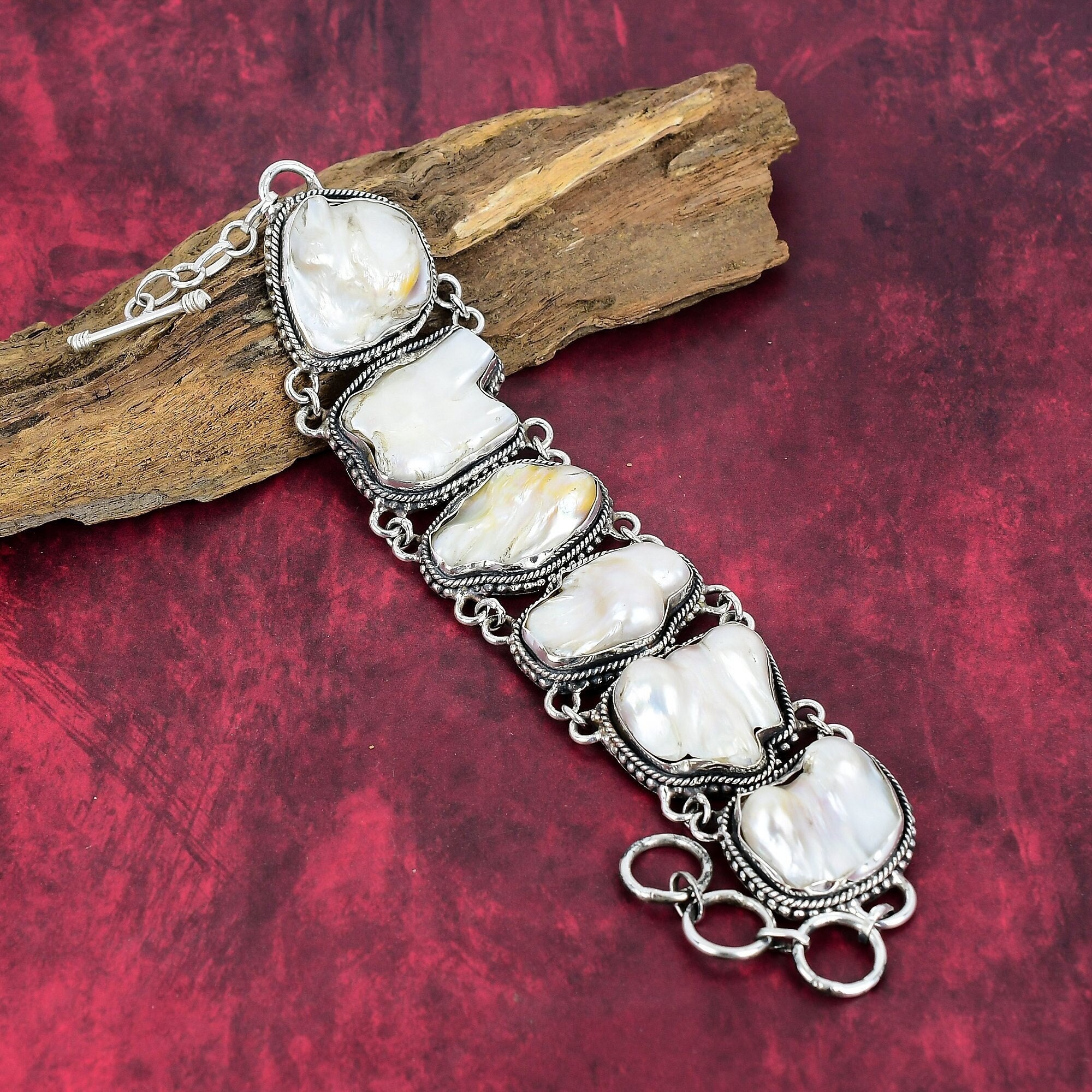 Biwa Pearl Jewelry - Etsy