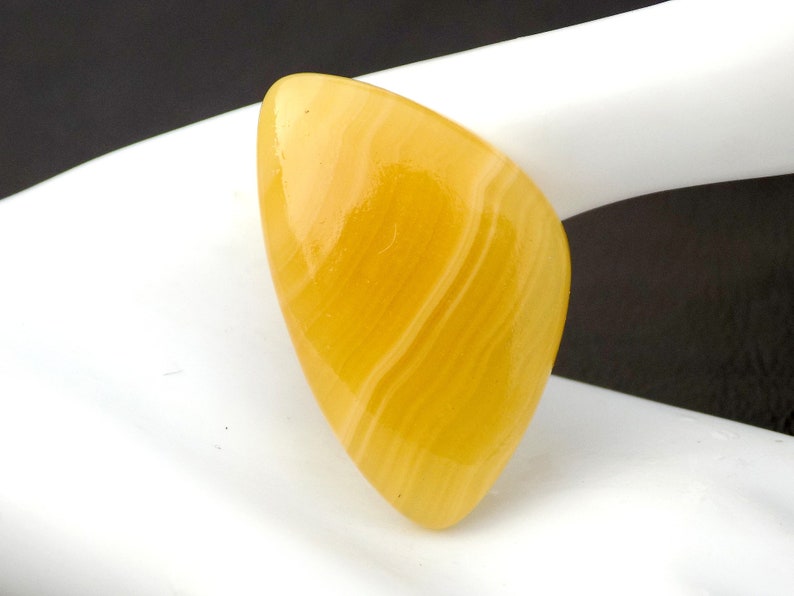 Yellow Lace Agate Gemstone Gemstone Cabochon,Physically Yellow Agate may help you with digestive disorders