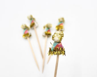 Party Time Party Hat Toothpicks