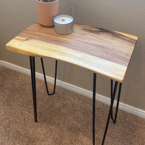Live Edge Black Walnut End Tables Etsy