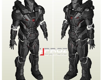 War Machine Mk4 Infinity War 3d Print File Full Suit Etsy
