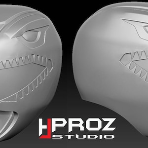 MMPR Legacy Red Ranger Helmet 3d printer file