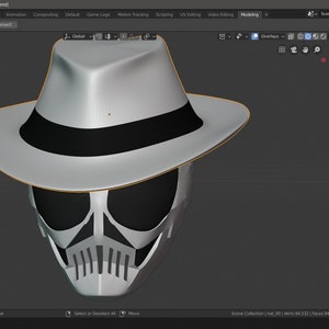 Kamen Rider Skull Helmet (New Ver)