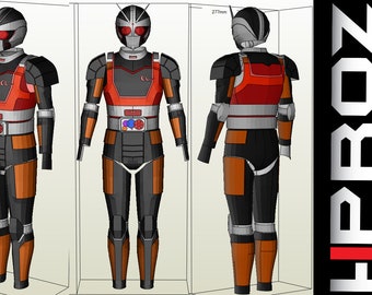 Arquivo de espuma Kamen Rider Robo Pepakura