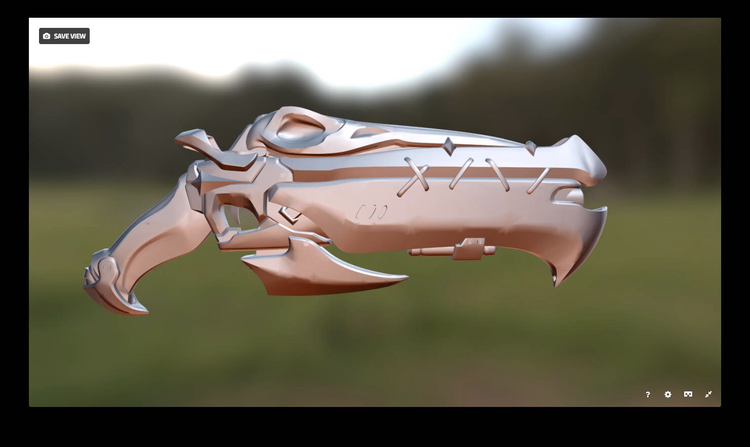 Overwatch Reaper Nevermore Gun - Etsy