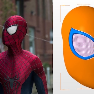 the amazing spider man 2 faceshell 3D FILE