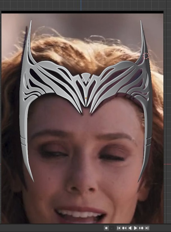 scarlet witch wandavision headpiece