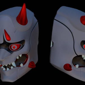 Genji Oni helmat 3d printer file