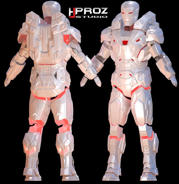 War Machine Mk4 Infinity War 3d Print File Full Suit