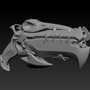 Arma Reaper Nevermore de Overwatch