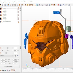 Titanfall Battlerifle Pilot Helmet 3d Printer File - Etsy