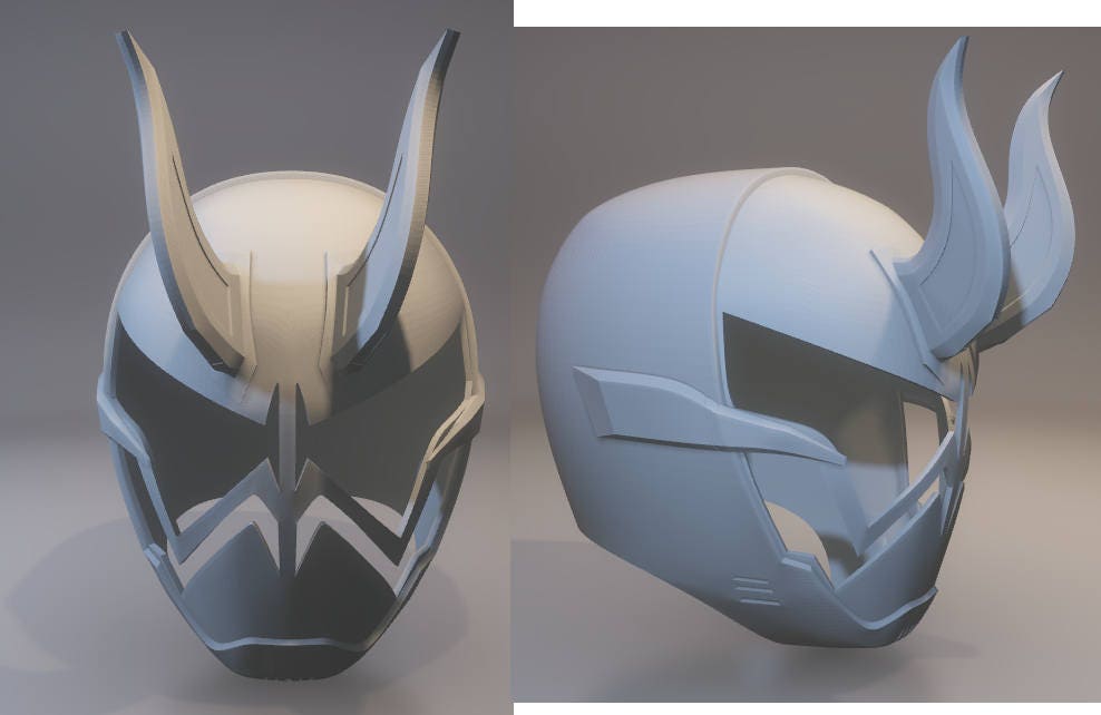 仮面ライダーゴースト スペクターヘルメット 3D プリント