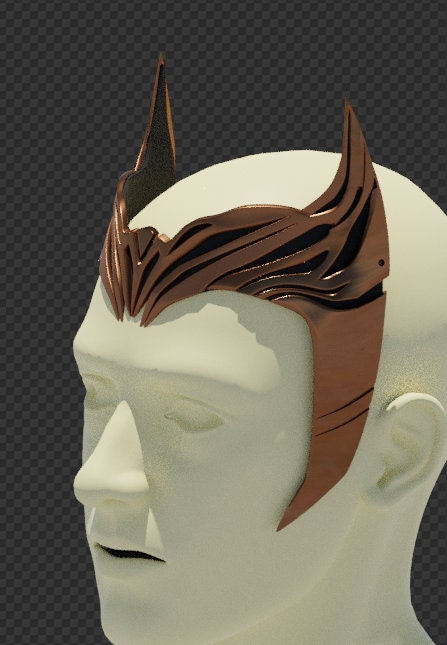 wandavision scarlet witch headpiece