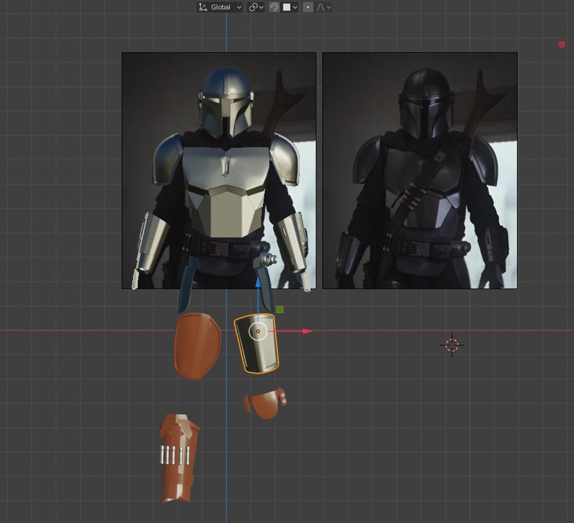 The Mandalorian Beskar Armor 3d Printer File - Etsy Canada
