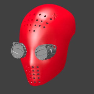 3D Spiderman Homemade faceshell