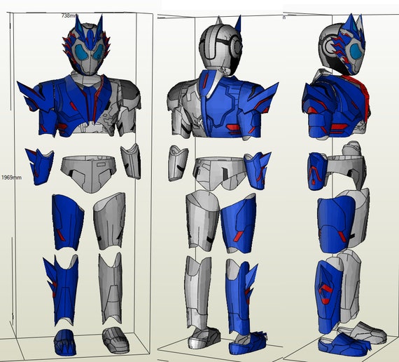 Kamen Rider Vulcan PDO FOAM - Etsy