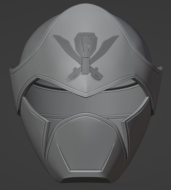 Gokai Red With NO Visor and Cut Into Half - Etsy
