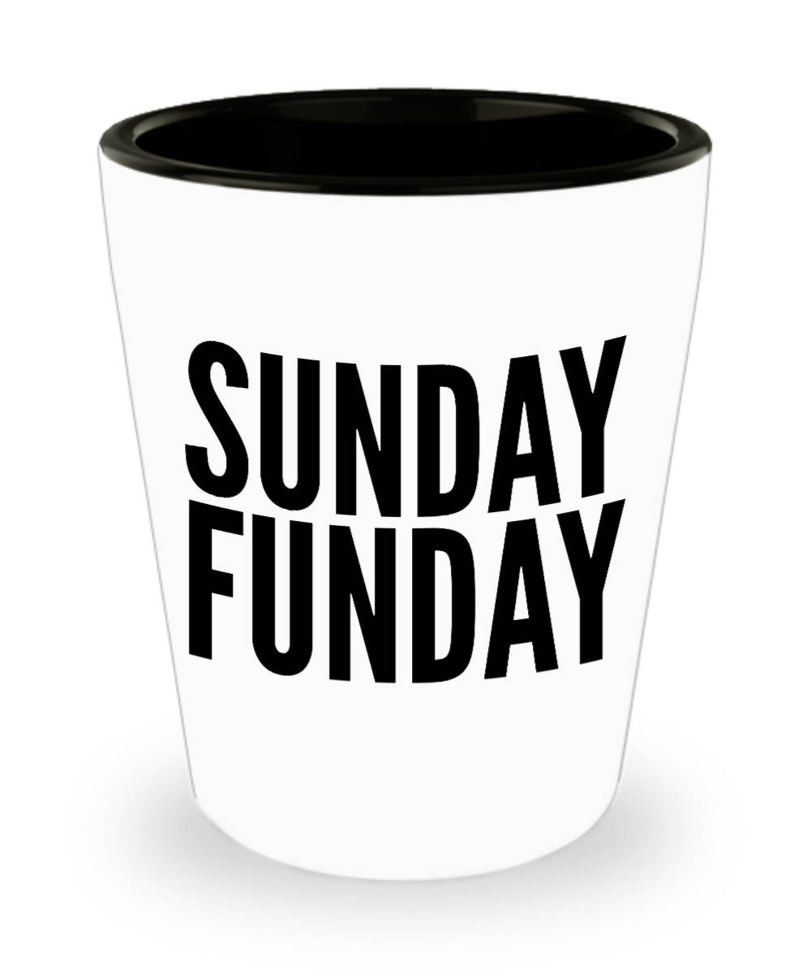 Sunday Funday Shot Glass Fun Party Gift for Men Women Etsy