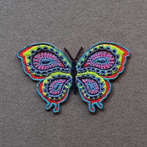 Embroidered Butterfly Applique