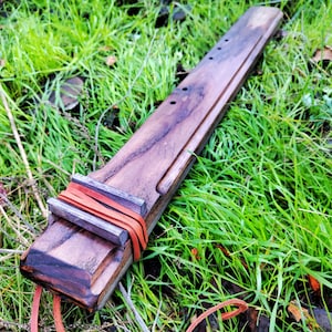 BASS ASH Drone amérindien « Galaxy Plus » Do grave - Flûte traversière double fabriquée à la main