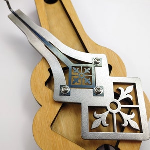 Ukraine MEGABASS 2 in 1 Jew&#39;s harp &quot;MIRACLE&quot; in a wooden case (jaw/mouth harp) (VladHarps) Great Quality