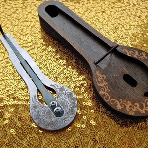 UKRAINE Jew&#39;s harp - &quot;Ultrabass PLUS&quot; - (VladHarps) (jaw harp) Top quality