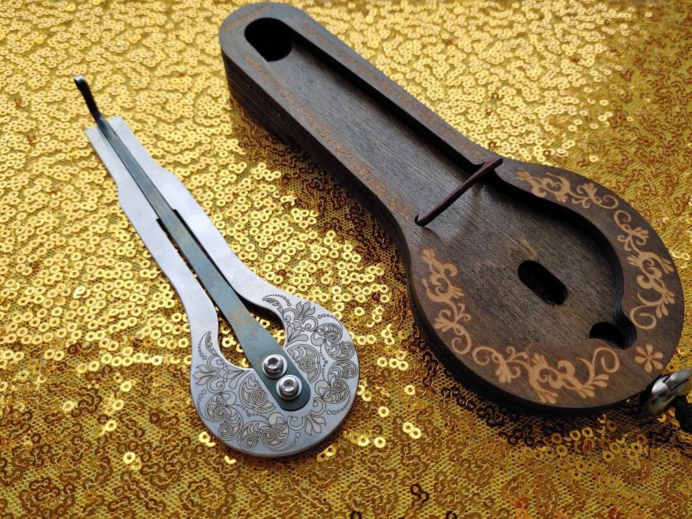 Jew's harp Ultrabass PLUS VladHarps jaw Etsy