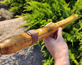 Flauta de estilo nativo americano druida vocal - Tonalidad de fa sostenido - Instrumento de silbato / Idea de regalo / silbato