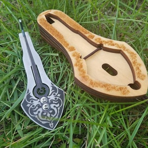 UKRAINE Incredible Jew&#39;s harp &quot;MAGIC&quot; (2 in 1) VladHarps (jaw/mouth harp)