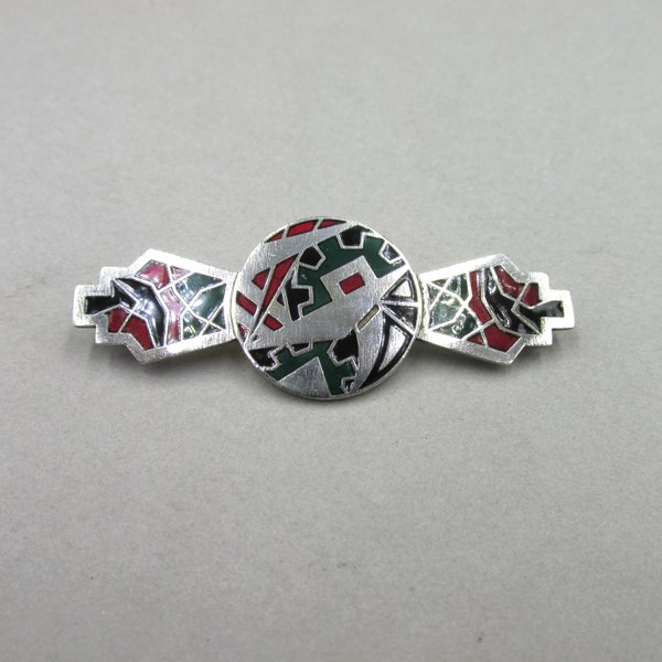 Pendentif fil bleu émail cloisonné et doré - Canada