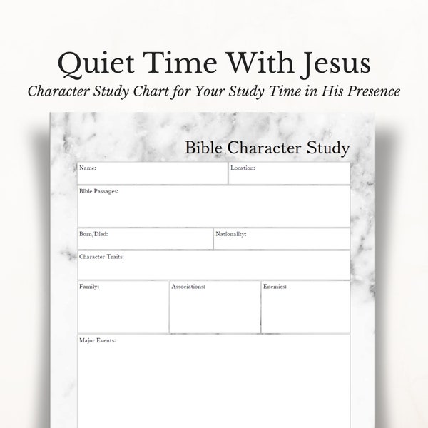 Bible Character Study Chart Printable Etsy bible-character-study-chart-printable-etsy
