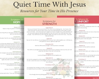 Bible Scripture Verse References // Quote, Study, Pray, or Memorize Scripture by Category // Faith Based Printable // Bible Study Notes