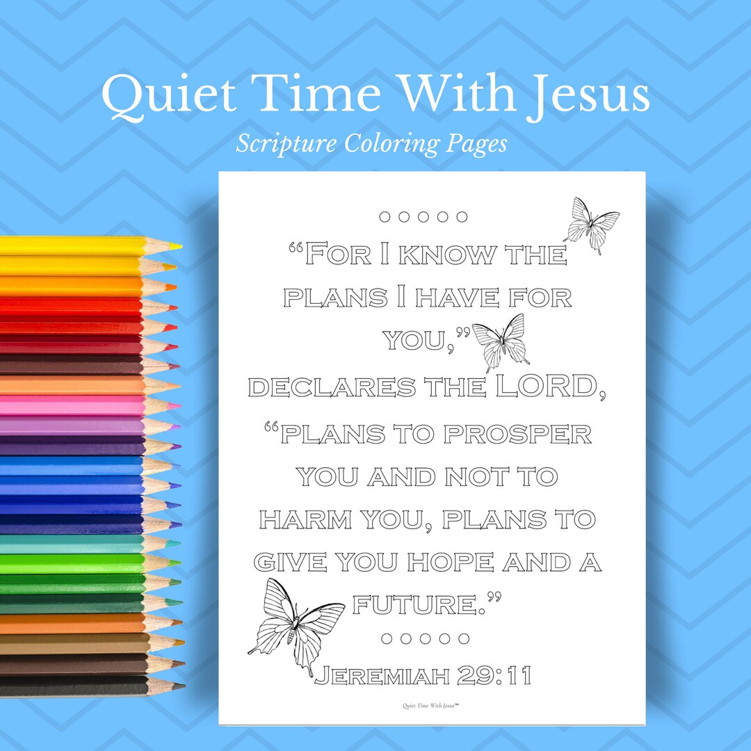 Bible Coloring Pages // Bible Journaling // Scripture Wall Art - Etsy