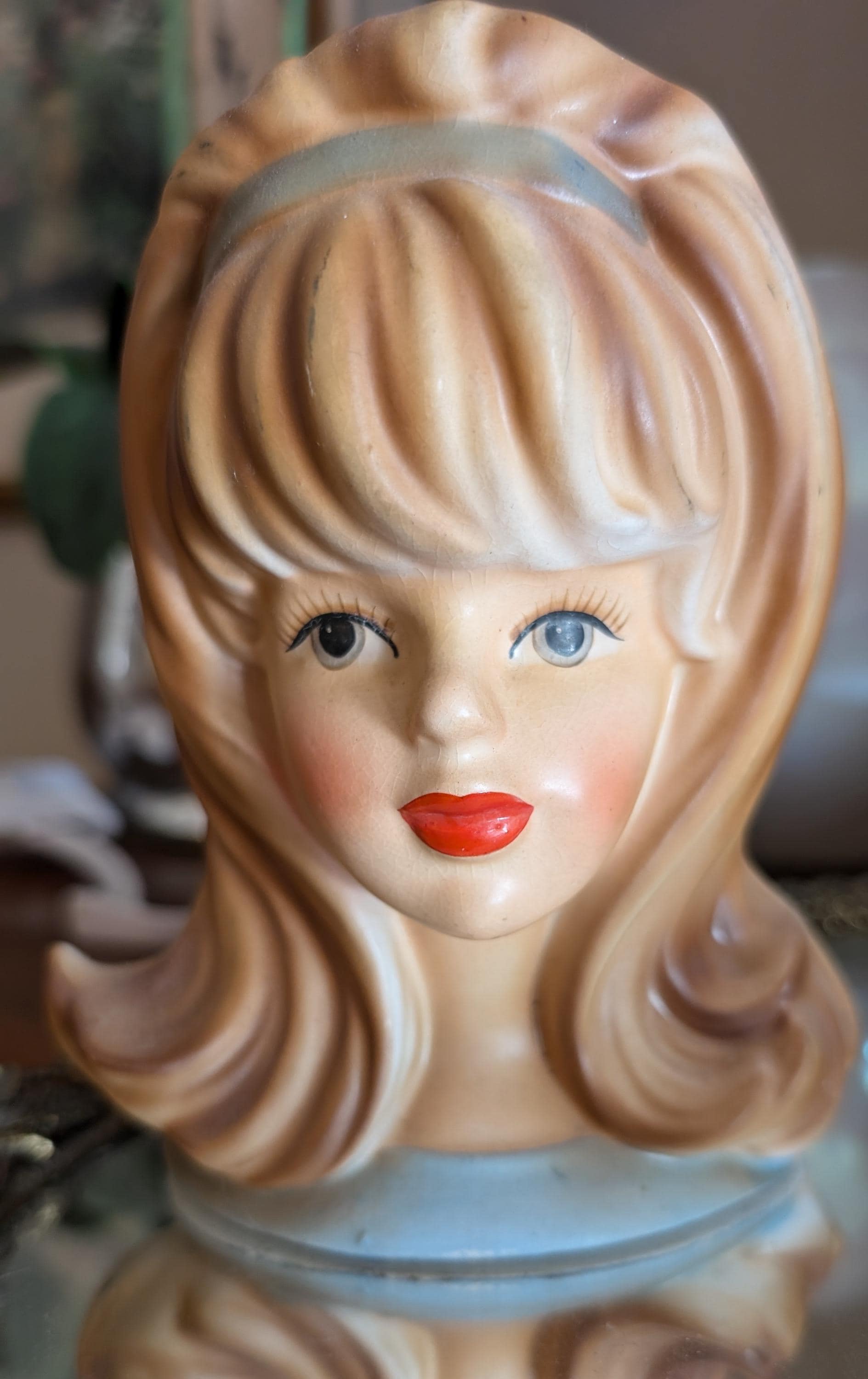 イナルコ レディヘッドベース 女性 人形 置物 イナルコ レディヘッド