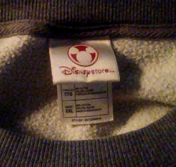 Vintage Disney Store Classic Mickey Mouse Sweatsh… - image 3