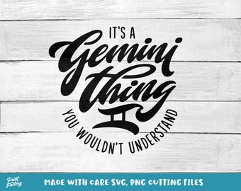 Download Its A Gemini Thing Etsy