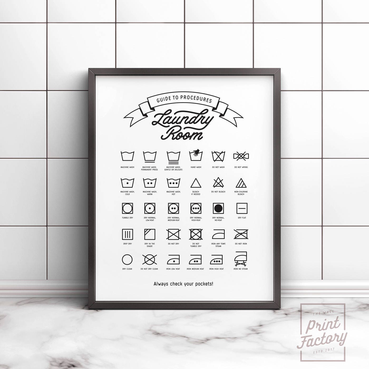 Laundry Room decor Printable Art Laundry Wall Decor Laundry | Etsy
