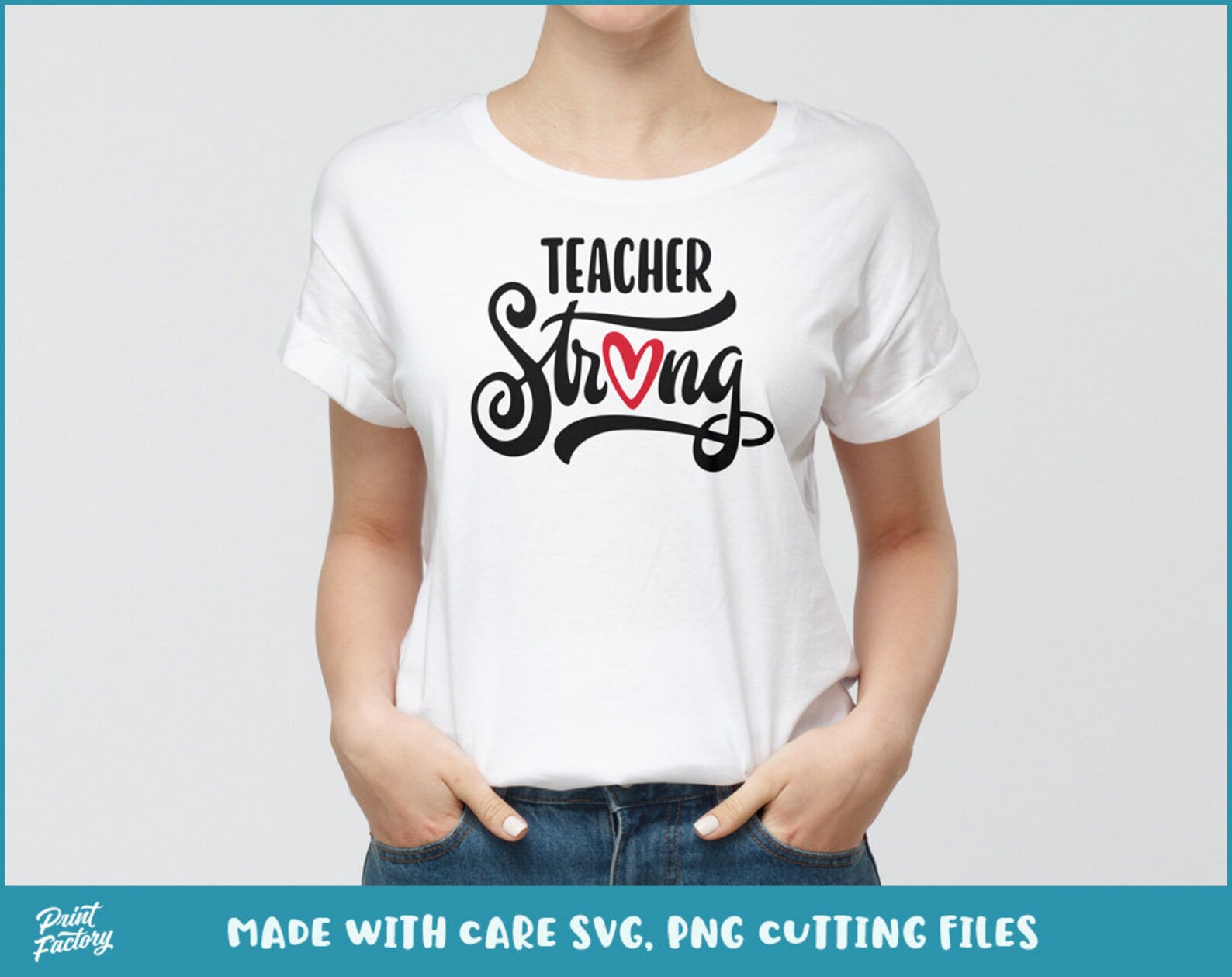 Download Teacher Strong SVG Teacher shirt SVG Teacher SVG ...