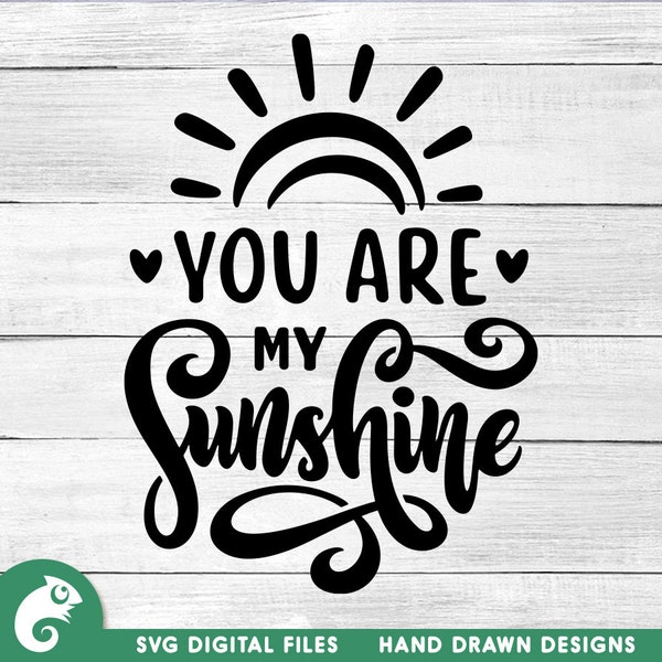 You Are My Sunshine Svg - Etsy