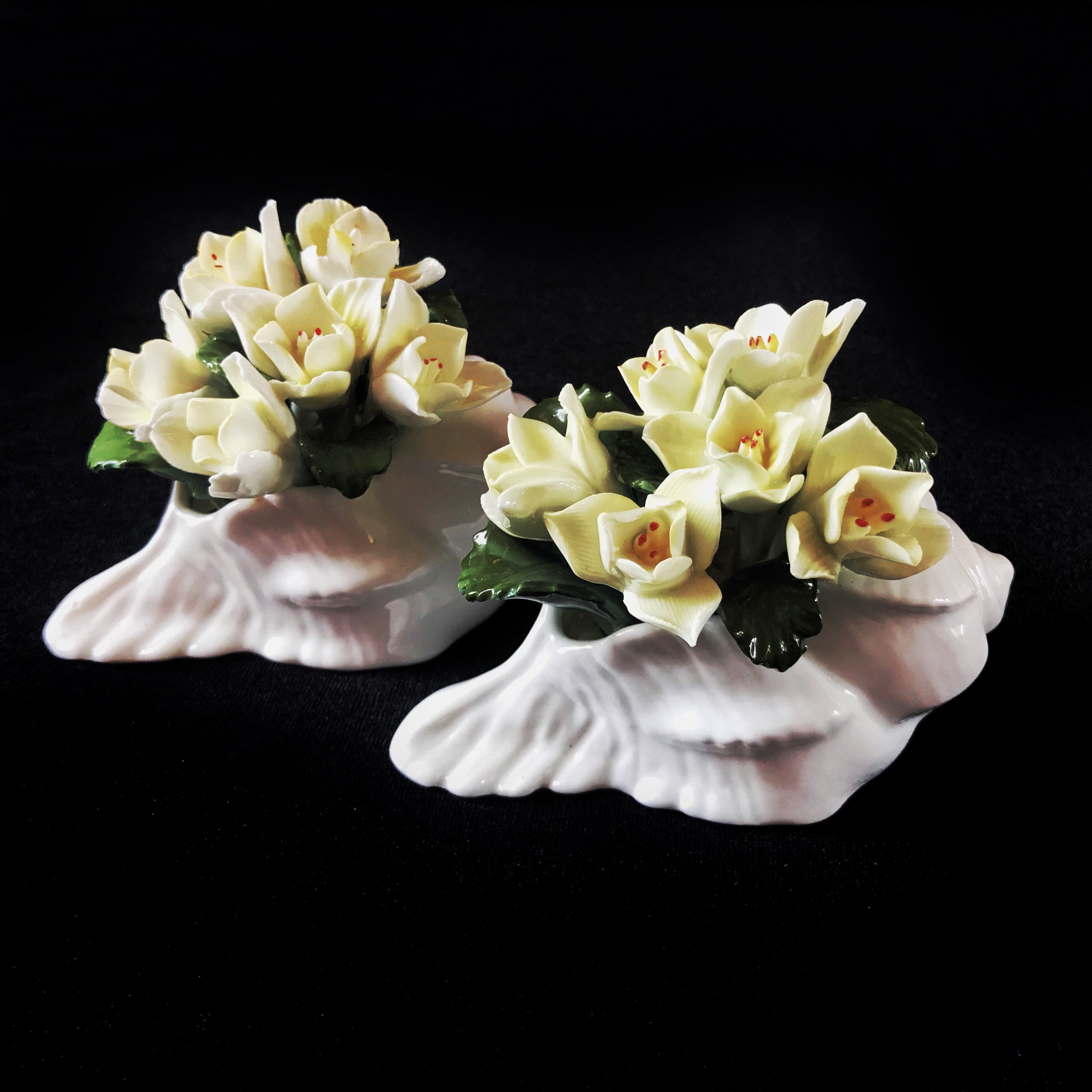 Vintage Decorative Flower Bouquet Floral Composition January Etsy