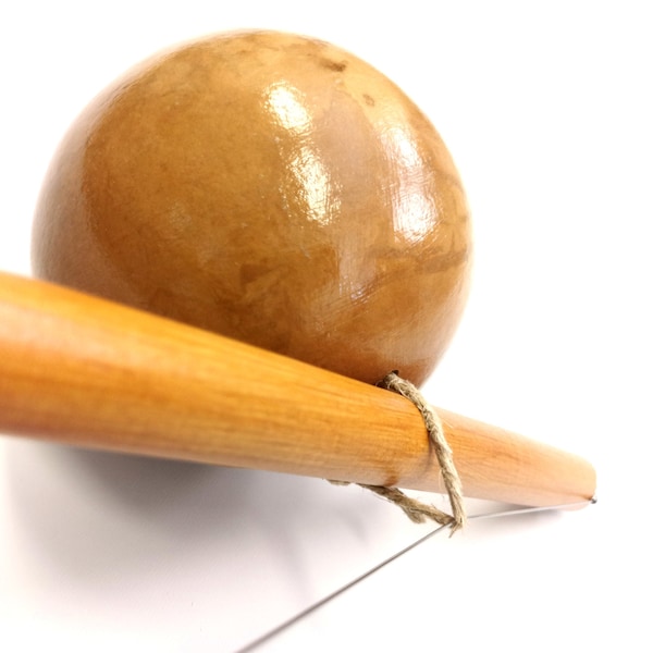 Berimbau Instrument für Capoeira mit allen Teilen