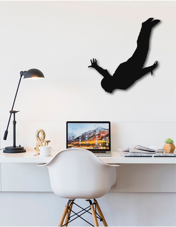 Skydiving Dive Metal Wall Art Decoration Gift Metal Home Wall Etsy